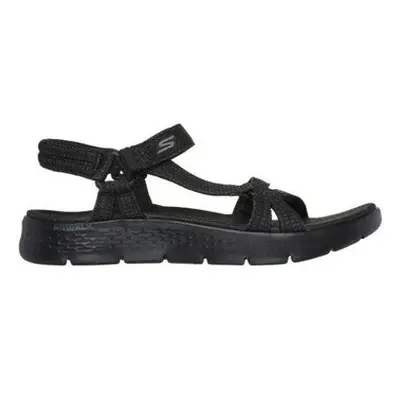 Skechers 141451 GO WALK FLEX SANDAL Szandálok / Saruk Fekete