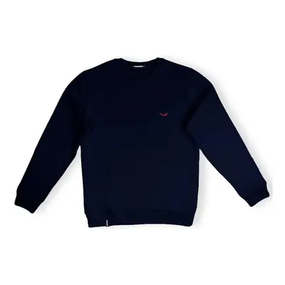 Organic Monkey Sweatshirt Red Hot - Navy Pulóverek Kék