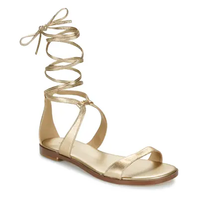 MICHAEL Michael Kors AMARA FLAT SANDAL Szandálok / Saruk Arany