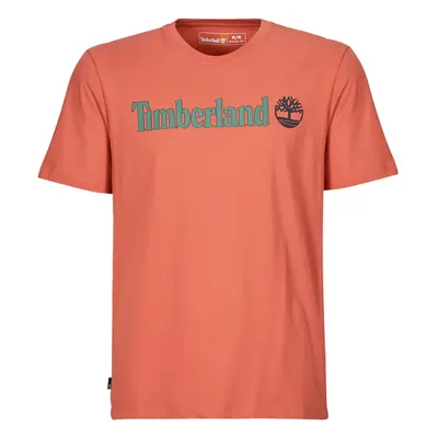 Timberland Linear Logo Short Sleeve Tee Rövid ujjú pólók Barna