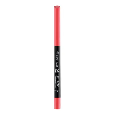 Essence 8H Matte Comfort Lip Pencil - 09 Fiery Red Szájkontúr ceruza Piros