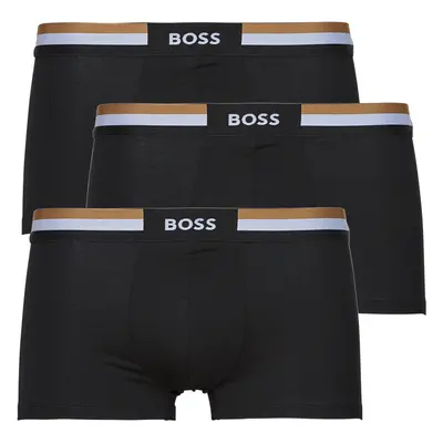 BOSS Trunk 3P Motion Boxerek Fekete