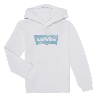 Levis PALM BATWING FILL HOODIE Pulóverek Fehér