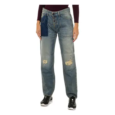 Armani jeans 6Y5J13-5D2YZ-1500 Egyenes szárú farmerek Kék