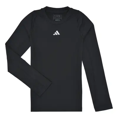 adidas TF LS TEE Y Hosszú ujjú pólók Fekete