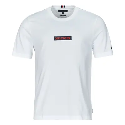 Tommy Hilfiger MONOTYPE BOX TEE Rövid ujjú pólók Fehér