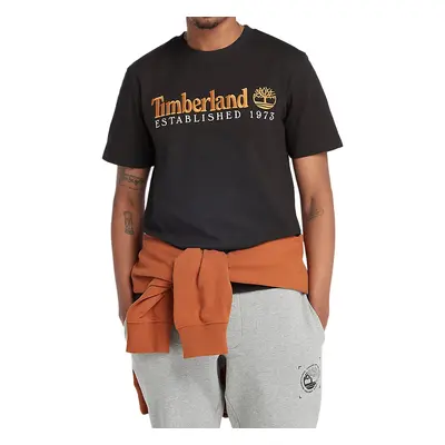 Timberland 221868 Rövid ujjú pólók Fekete