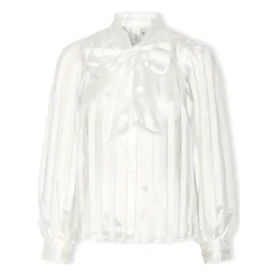 Y.a.s YAS Jose Shirt L/S - Star White Blúzok Fehér