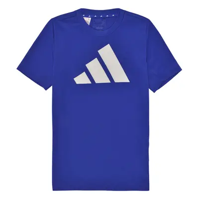 adidas U TR-ES LOGO T Rövid ujjú pólók Kék