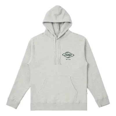 Sanjo Hooded Flocked Logo - Grey Pulóverek Szürke