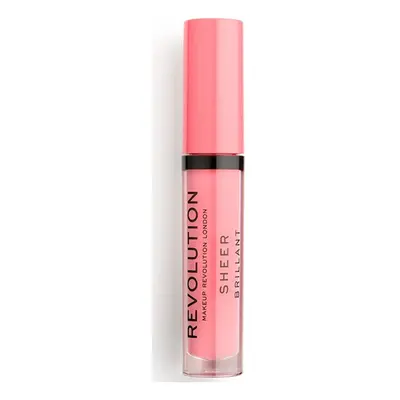 Makeup Revolution Sheer Brilliant Lip Gloss - 137 Cupcake Szájfény Rózsaszín