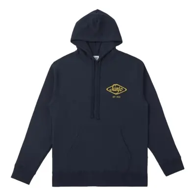 Sanjo Hooded Flocked Logo - Navy Pulóverek Kék