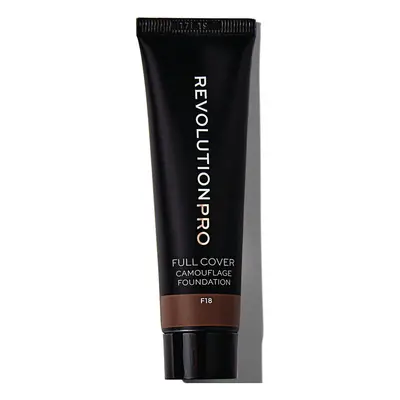 Makeup Revolution Full Cover Camouflage Foundation - F18 Alapozók Barna