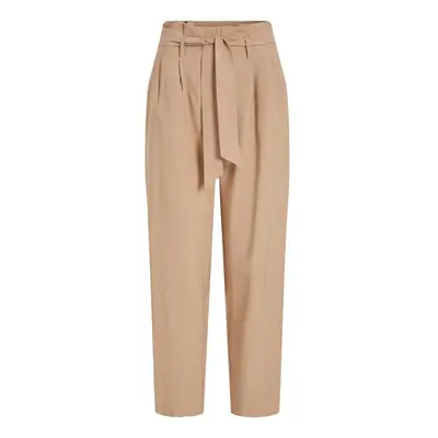 Vila Noos Pants Kaya 7/8 - Sesame Nadrágok Bézs