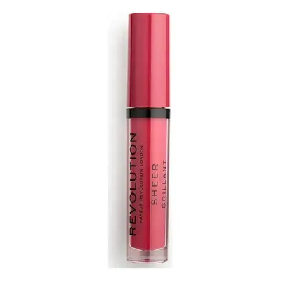 Makeup Revolution Sheer Brilliant Lip Gloss - 141 Rouge Szájfény Piros