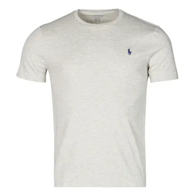 Polo Ralph Lauren T-SHIRT AJUSTE COL ROND EN COTON LOGO PONY PLAYER Rövid ujjú pólók Szürke