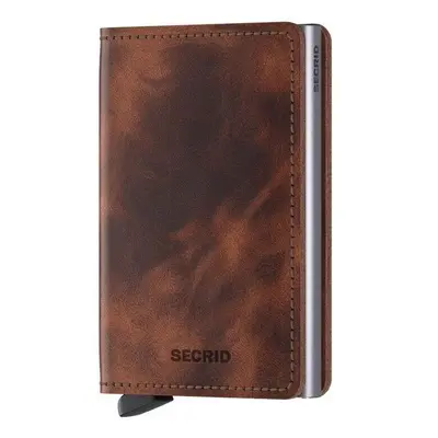 Secrid Slimwallet Vintage - Brown Pénztárcák Barna