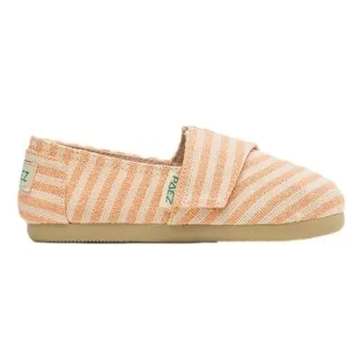 Paez Kids Gum Classic - Surfy Lurex Blush Gyékény talpú cipők Narancssárga