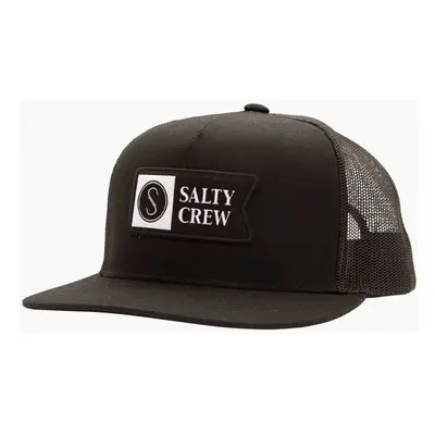 Salty Crew Alpha twill trucker Baseball sapkák Fekete