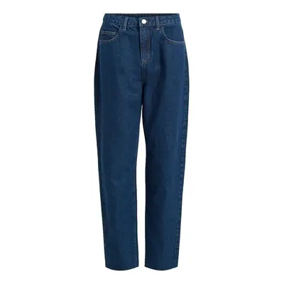 Vila Jeans Molli - Dark Blue Denim Nadrágok Kék