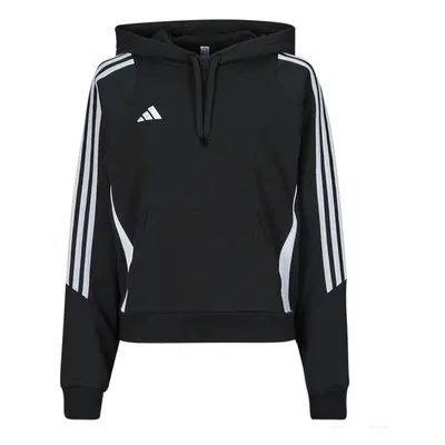 adidas TIRO24 SWHOODW Pulóverek Fekete