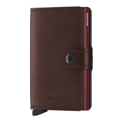 Secrid Miniwallet Metallic - Moro Pénztárcák Barna