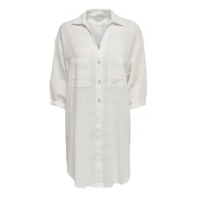 Only Shirt Naja S/S - Bright White Blúzok Fehér