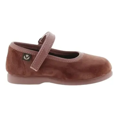 Victoria Baby Shoes 02752 - Nude Oxford cipők Rózsaszín