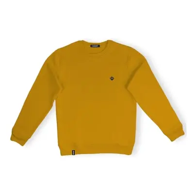 Organic Monkey Sweatshirt - Mustard Pulóverek Citromsárga