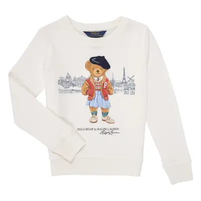 Polo Ralph Lauren BEARCNFLEECE-KNIT SHIRTS-SWEATSHIRT Pulóverek Fehér