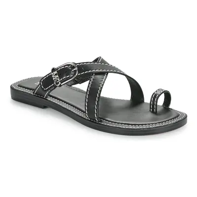 MICHAEL Michael Kors ASHTON FLAT THONG Szandálok / Saruk Fekete