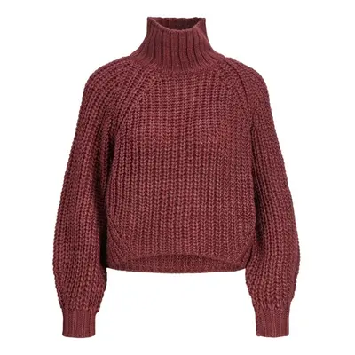 Jjxx Knit Kelvy L/S - Cabernet Pulóverek Bordó