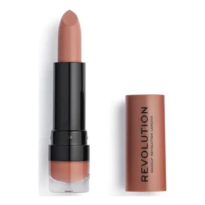 Makeup Revolution Matte Lipstick - 110 Chauffeur Rúzs Barna