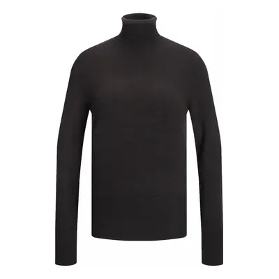 Jjxx Knit Ava L/S Roll Neck - Black Pulóverek Fekete