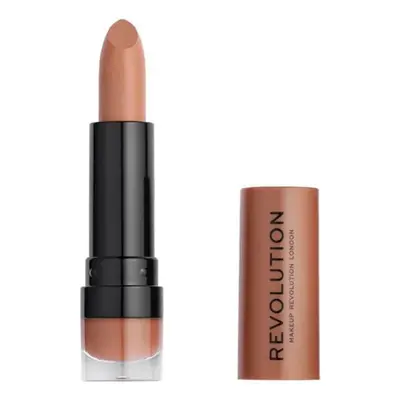 Makeup Revolution Matte Lipstick - 121 Head-Turner Rúzs Barna