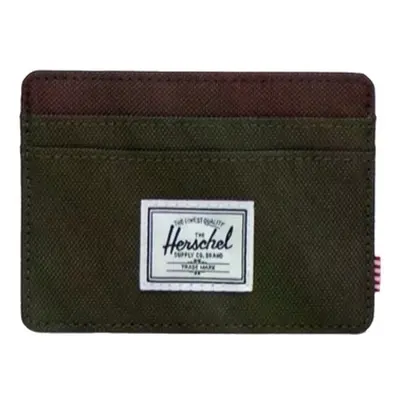 Herschel Charlie Eco Wallet - Ivy Green/Chicory Pénztárcák Zöld