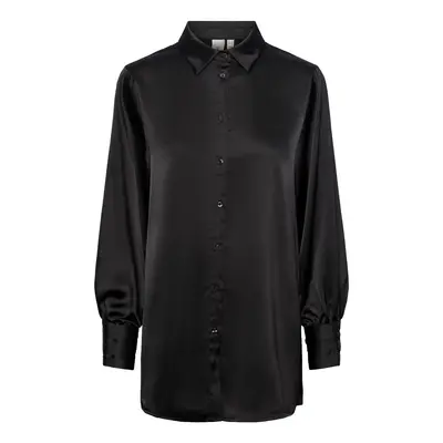 Y.a.s YAS Noos Pella Shirt L/S - Black Blúzok Fekete