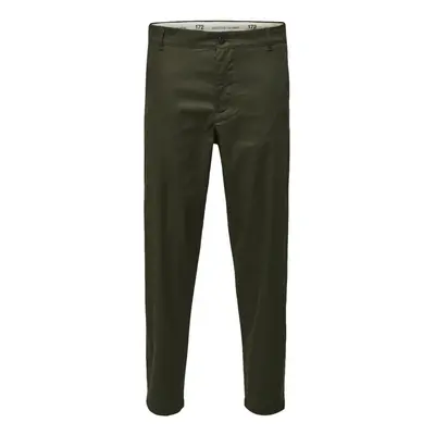 Selected Slim Tape Repton 172 Flex Pants - Forest Night Nadrágok Zöld