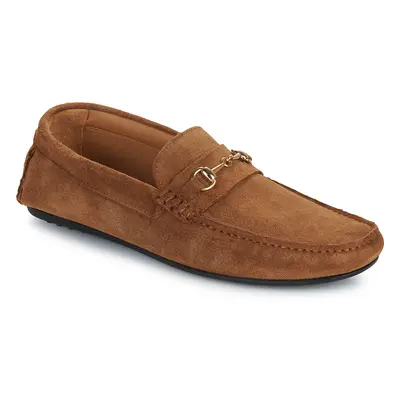 Selected SLHSERGIO SUEDE HORSEBIT DRIVING SHOE Mokkaszínek Barna