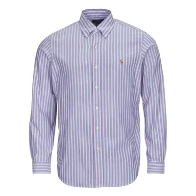 Polo Ralph Lauren CHEMISE COUPE DROITE EN OXFORD RAYEE Hosszú ujjú ingek Sokszínű