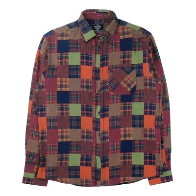 Portuguese Flannel OG Patchwork Shirt - Checks Hosszú ujjú ingek Sokszínű