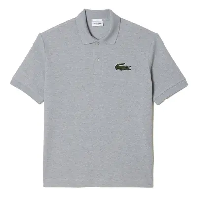 Lacoste Unisex Loose Fit Polo - Gris Pólók / Galléros Pólók Szürke