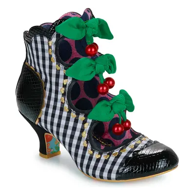 Irregular Choice CHERRY COLA Bokacsizmák Fekete