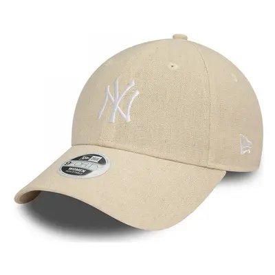 New-Era Wmns mlb linen 9forty neyyan Baseball sapkák Bézs