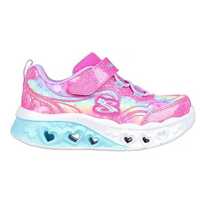 Skechers Flutter heart lights - groovy Futócipők Rózsaszín