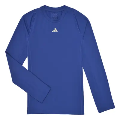 adidas TF LS TEE Y Hosszú ujjú pólók Kék