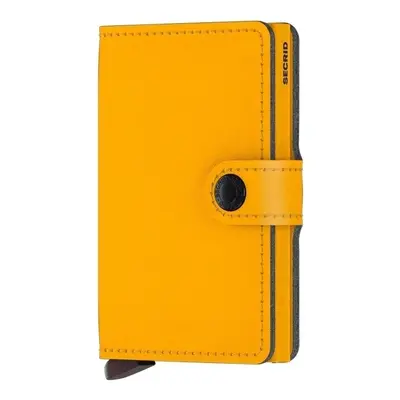 Secrid Miniwallet Yard - Ochre Pénztárcák Citromsárga