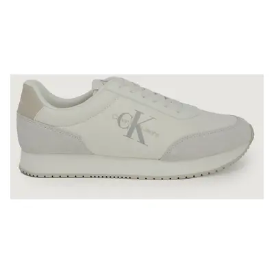 Calvin Klein Jeans RETRO RUNNER LOW MIX YM0YM01032 Divat edzőcipők Fehér