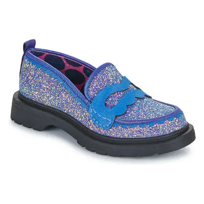 Irregular Choice LIVE LAUGH LOAF Mokkaszínek Kék