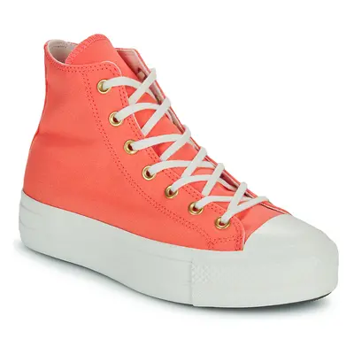 Converse CHUCK TAYLOR ALL STAR LIFT Magas szárú edzőcipők Narancssárga